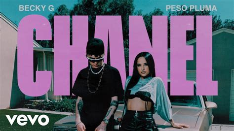 Chanel Lyrics in English Becky G , Peso Pluma .